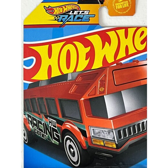 Hot Wheels 2024 Hot Wheels High Orange HW Fast Transit 1/5 Diecast Bus - Picture 7 of 11